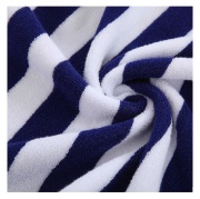 Khăn hồ bơi sọc trắng xanh, khăn đi biển cao cấp, chuẩn 5 sao